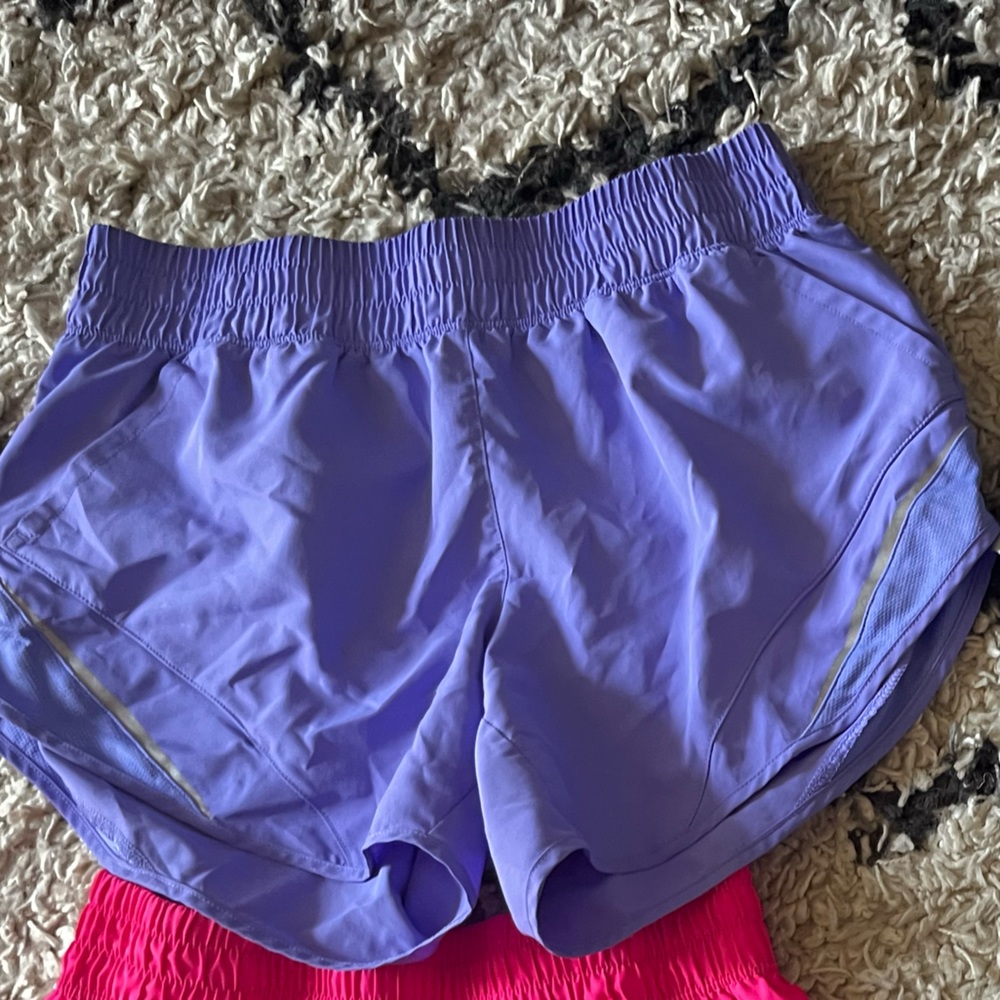 Purple shorts